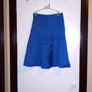 Camille La Vie Blue A-Line Skirt